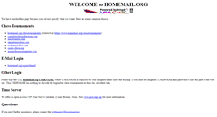 Desktop Screenshot of homemail.org